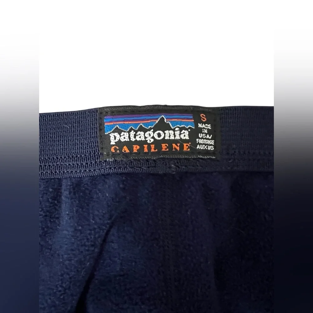 Patagonia Capilene Men’s Thermal Base Layer‎ Bottoms Navy Size S